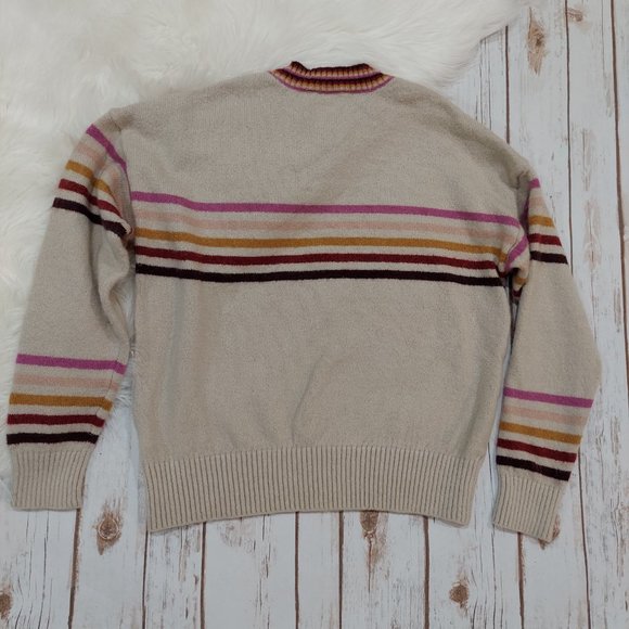 Jessica Simpson Rai Stripe Pullover Sweater - Picture 9 of 13